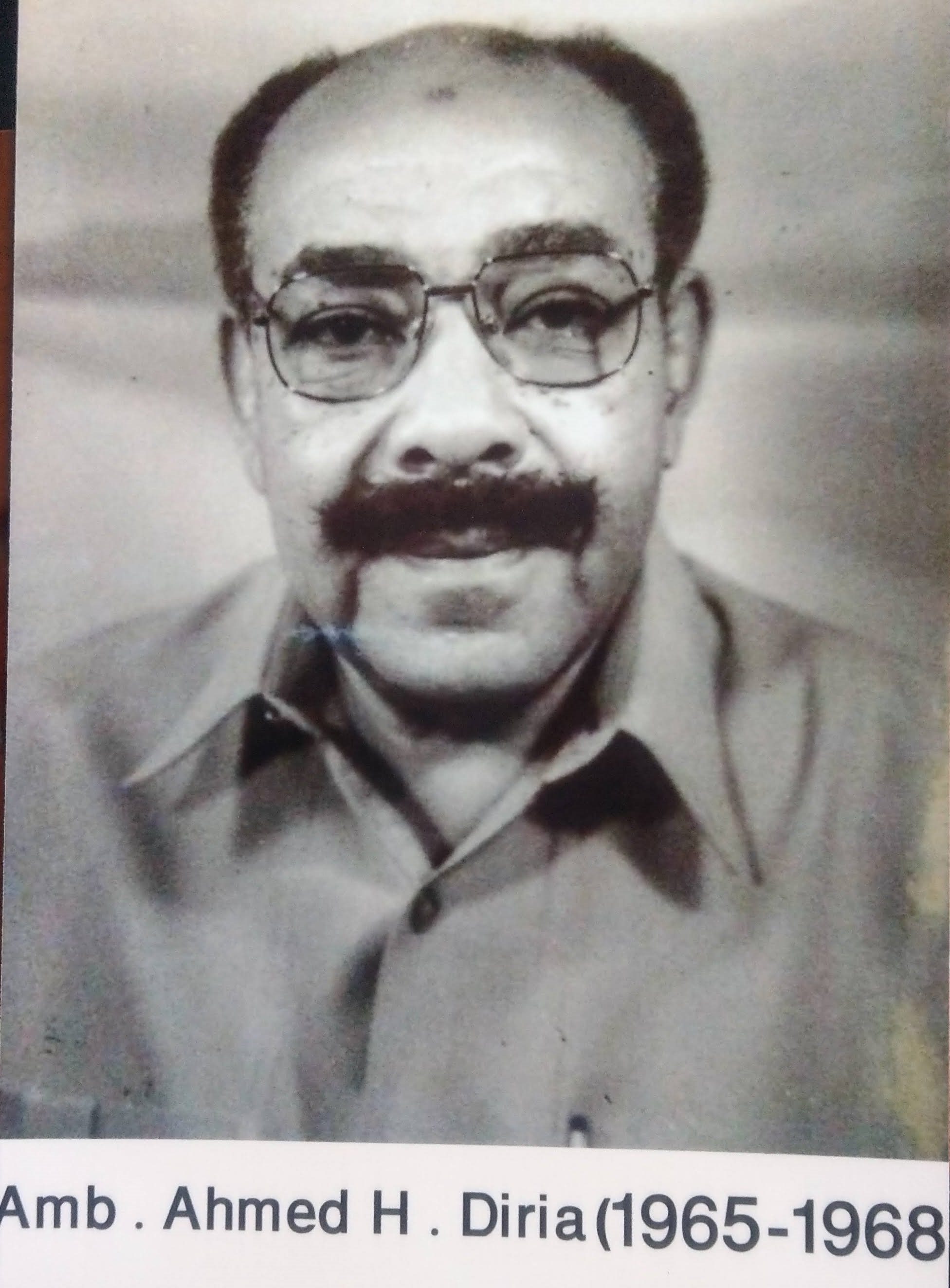 H.E. Ahmed H. Diria - Ambassador